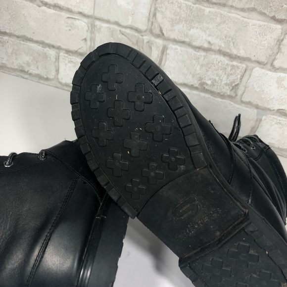 Vtg Skechers SKX 93927L Lace Up Combat Boots - Picture 7 of 8